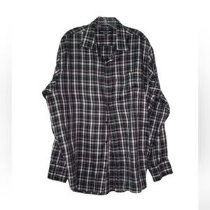 Vertical Sport Button-up Top
